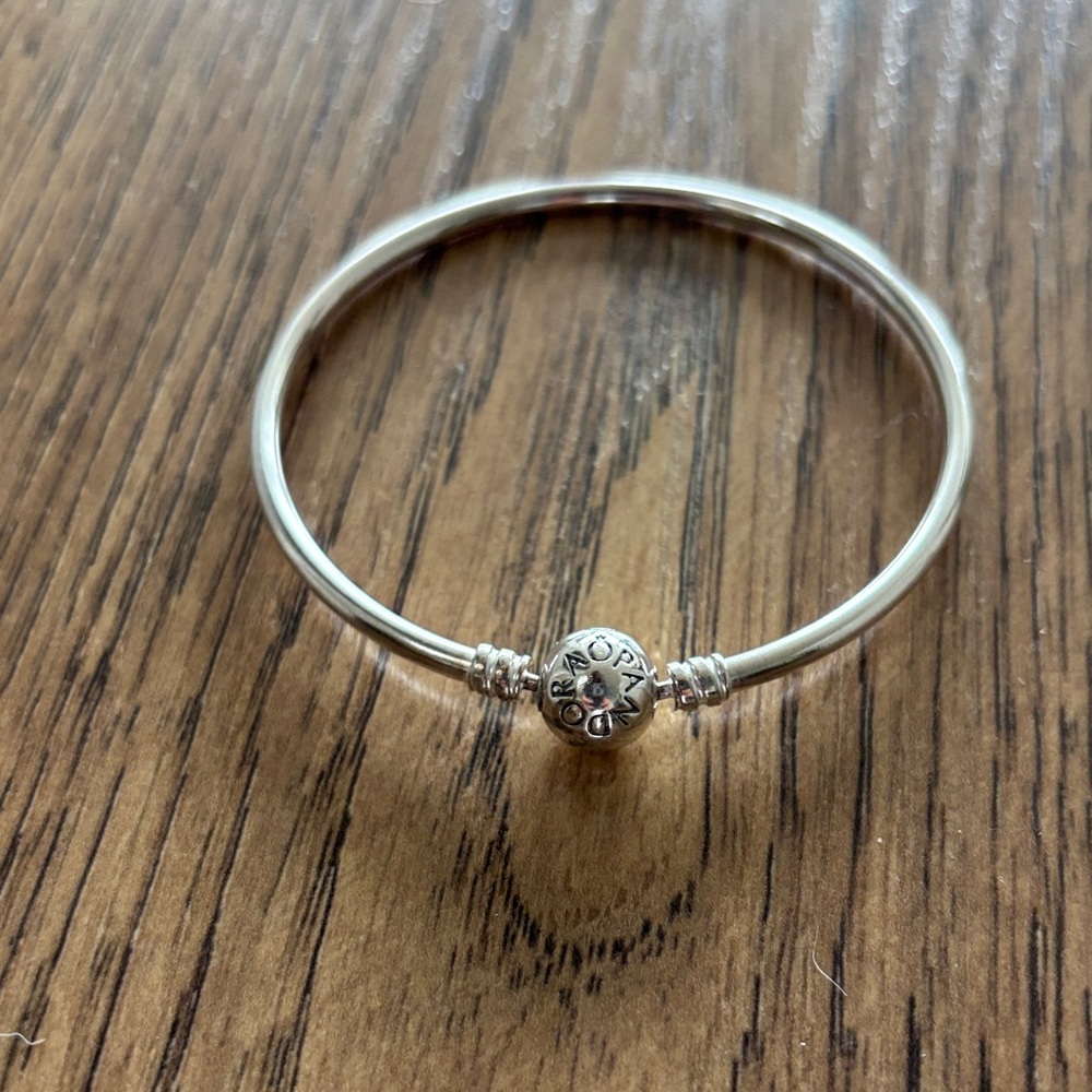 Pandora Silver Bangle
